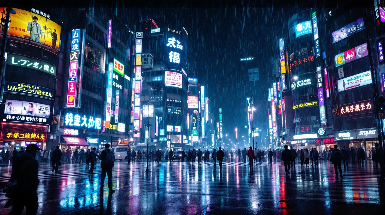 王子影院4K：东京霓虹——赛博城市美学